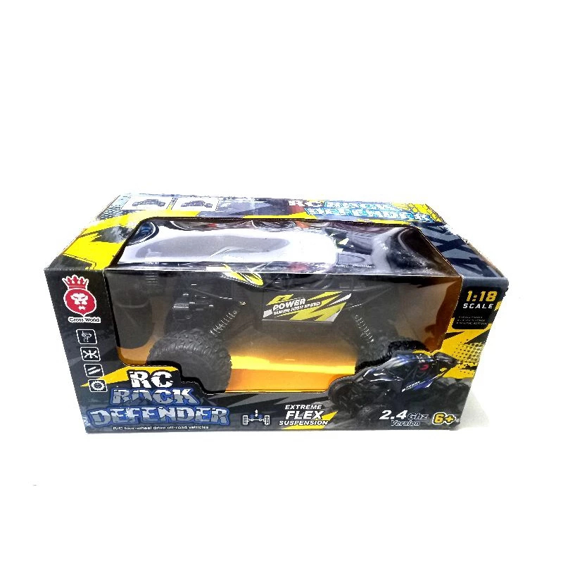 Mobil Rc Rock Crawler Monster 4x4 Climbing Car Gold skala 1.18 2.4Ghz