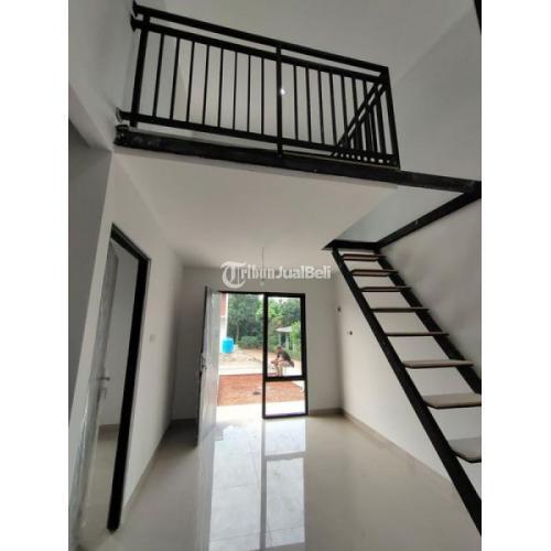 Mezzanine rangka besi indoor ruang tamu