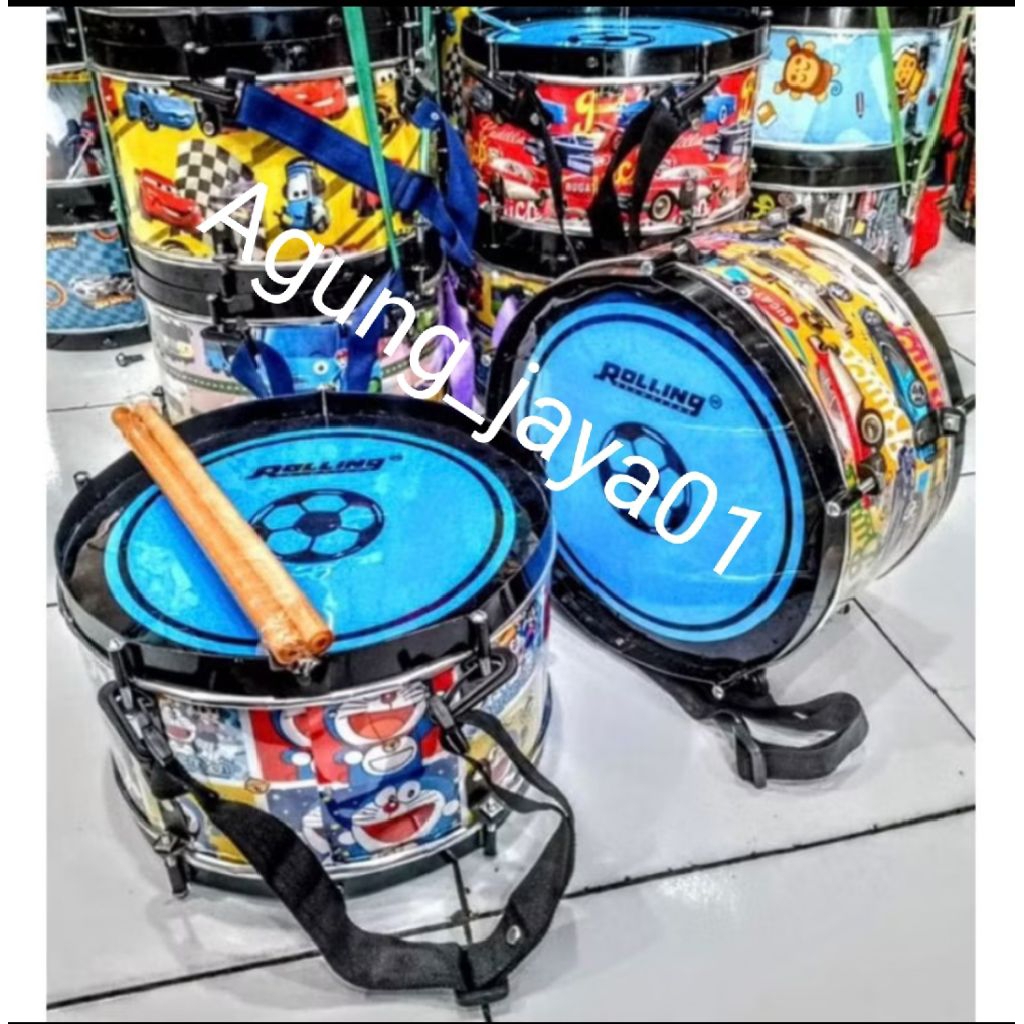 Mainan Drum Anak/Mainan Dram  JUMBO BESAR Anak Free Stick