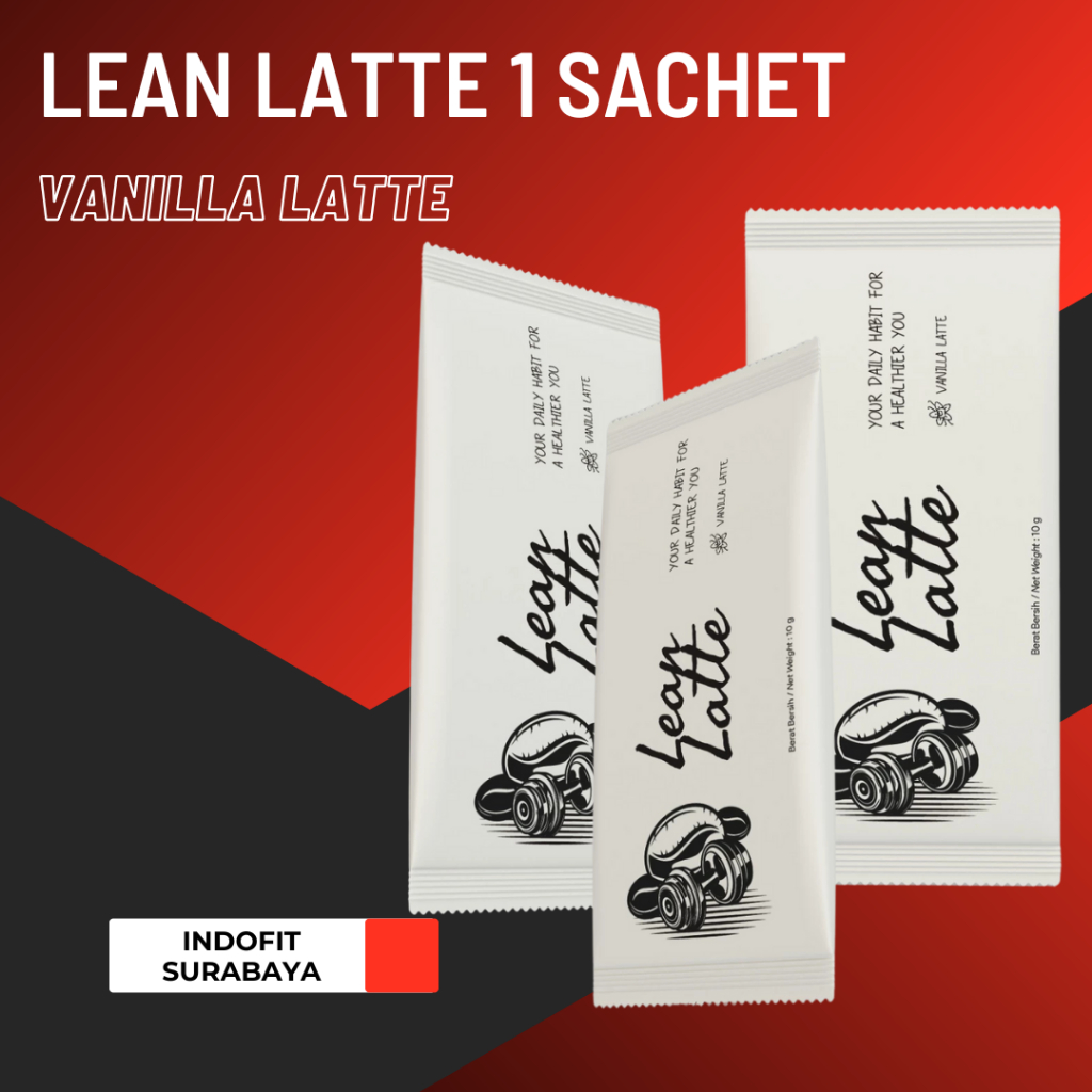 

Kopi Leanlatte 1 Sachet 10gr/pcs Low Fat Your Daily Habit For A Healthier You Instant Coffee Vanilla Latte Kopi Rendah Lemak