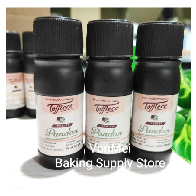 

TOFFIECO 25 ml Pandan Perisa Aroma Pandan REPACK