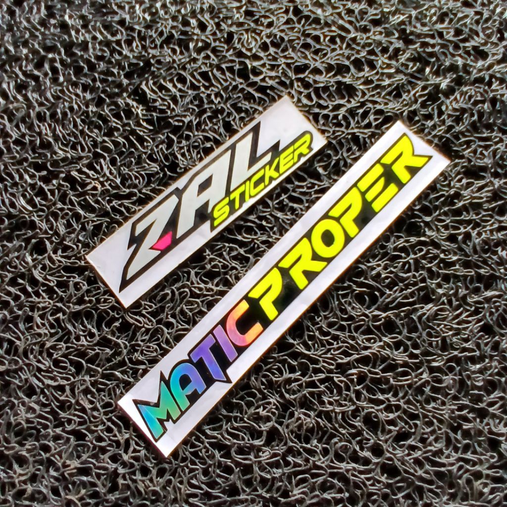 sticker cutting matic proper