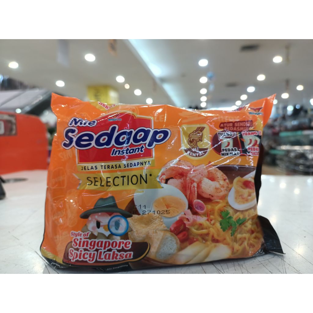

Mie sedaap kuah singapore spicy laksa