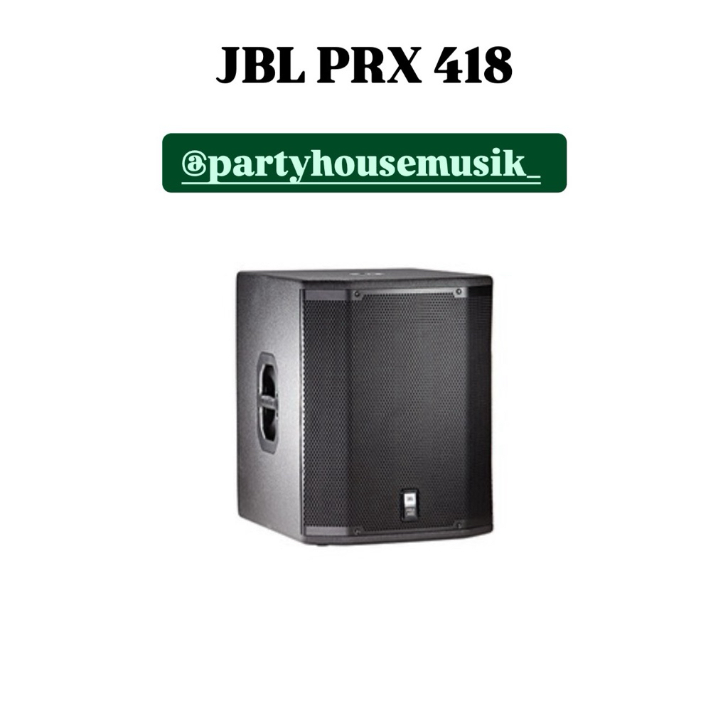 subwoofer JBL PRX 418 S original . subwoofer 18 inch pasif JBL prx 418s