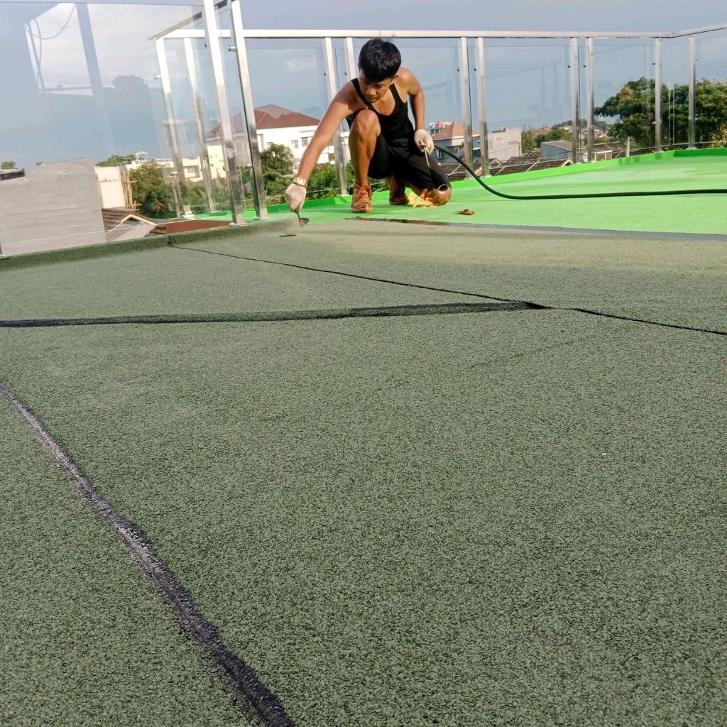 waterproofing dak beton | anti bocor dak rooftop | jasa waterproofing membrane