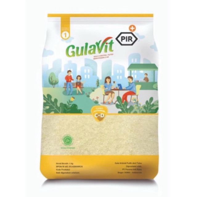 

GULAVIT 500 gr (Gula pasir putih kemasan kuning)