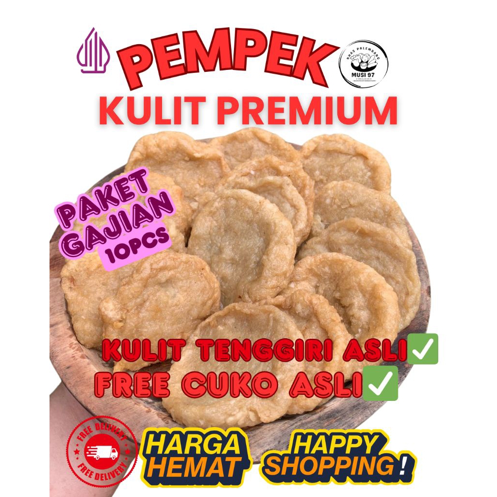 

PAKET PEMPEK KULIT PREMIUM KHAS PALEMBANG