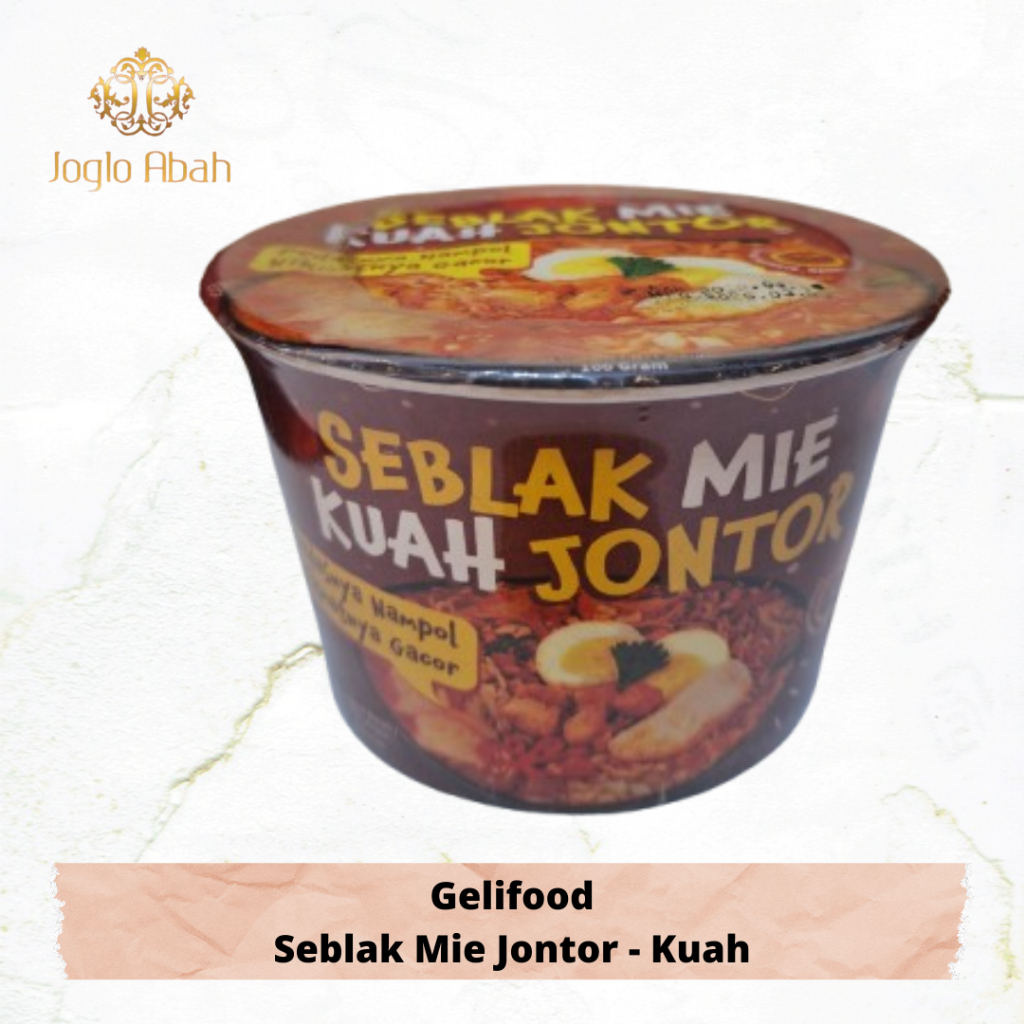 

Gelifood - Seblak Mie Jontor Kuah - Joglo Abah