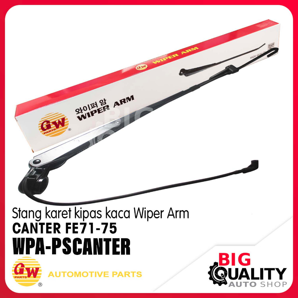 Stang karet kipas kaca Wiper Arm CANTER FE71-75
