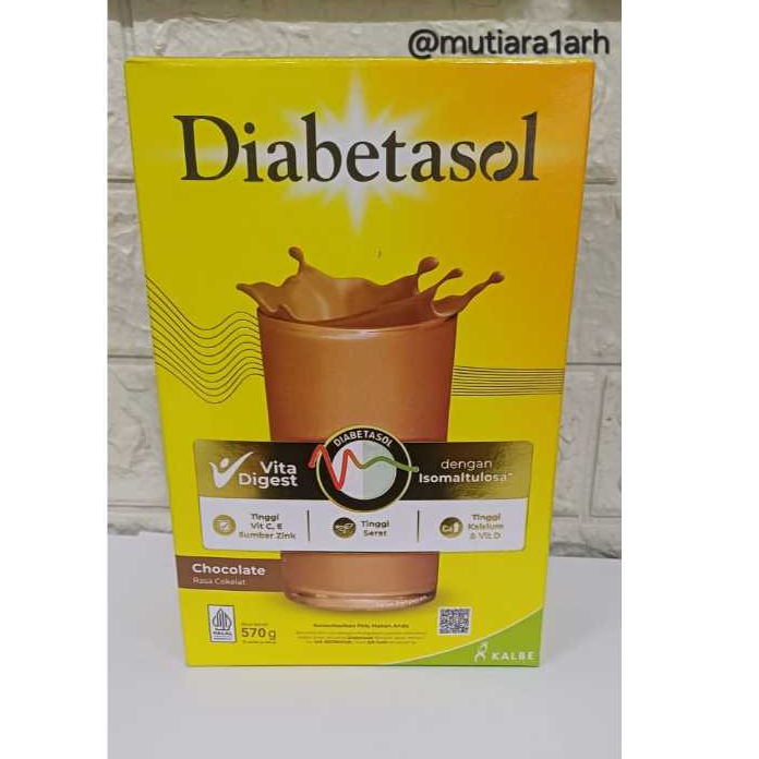 

DIABETASOL COKLAT 570 GR (2X285)
