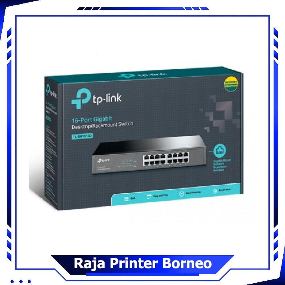 Switch Hub TP-LINK TL-SG1016D 16 PORT Unimanaged Gigabit TL SG1016D TLSG1016D