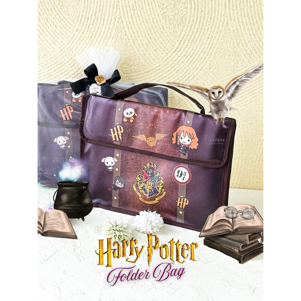 

Tas Folder Harry Potter Tas Dokumen Les Anak Waterproof Tahan Air