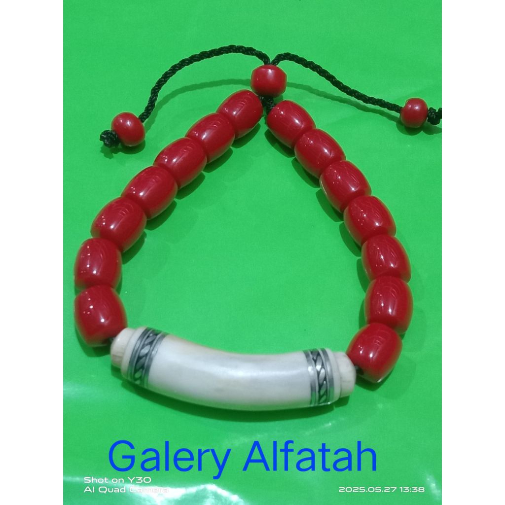 Gelang plat Cemeti tanduk kijang Pupul