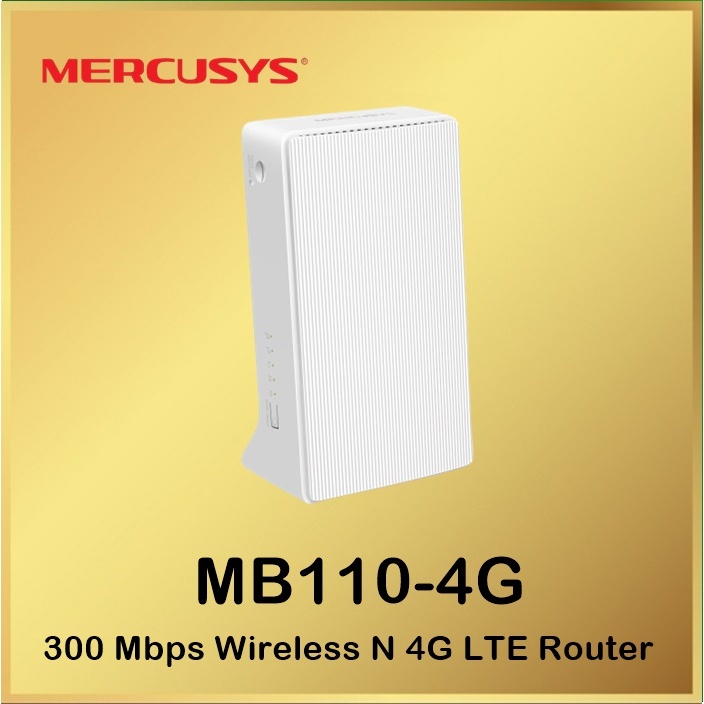 Mercusys MB110-4G N300 4G LTE Modem Wireless Router MB 110 - 4G