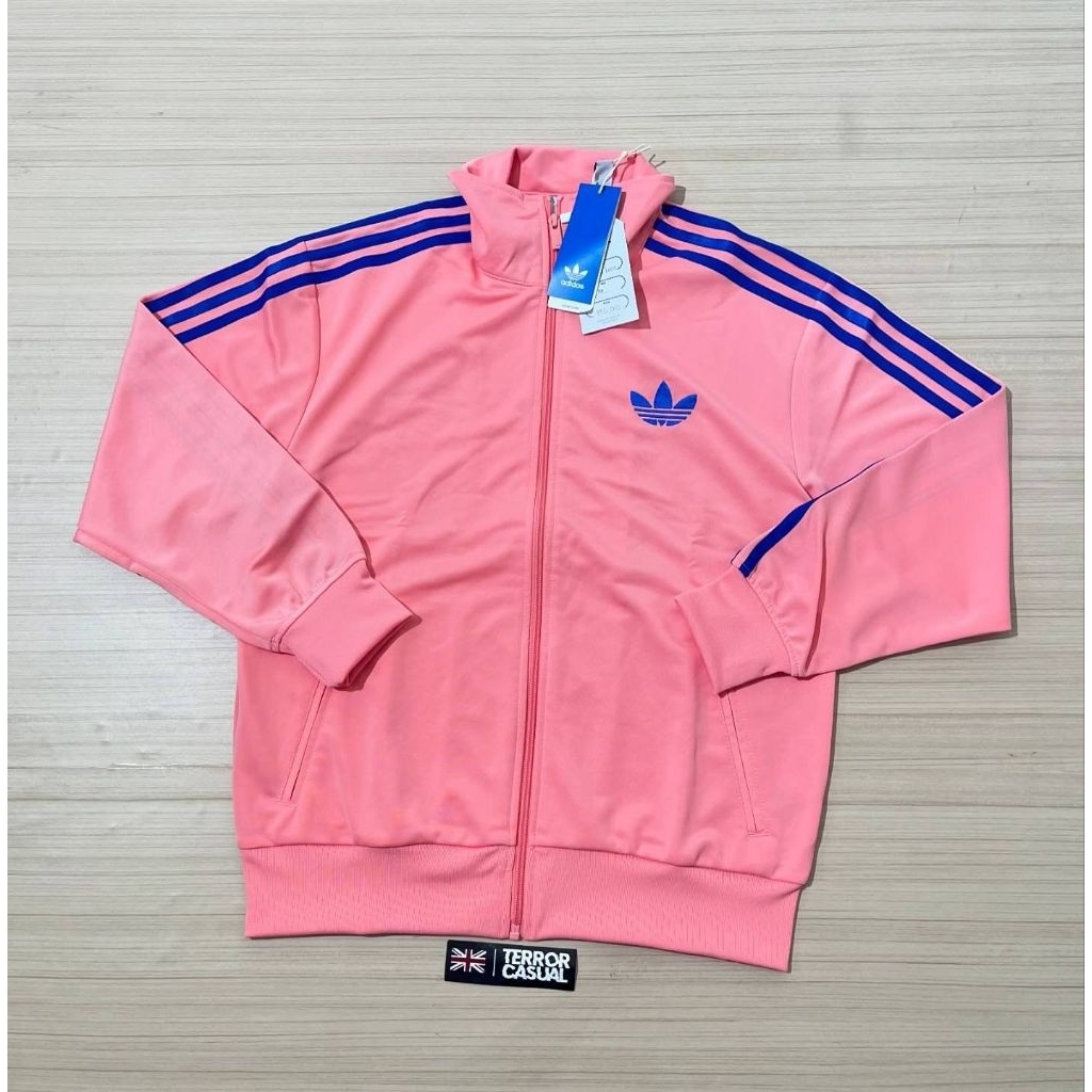 Adidas Originals Pink Blue Firebird Loose Tracktop Original BNWTIP