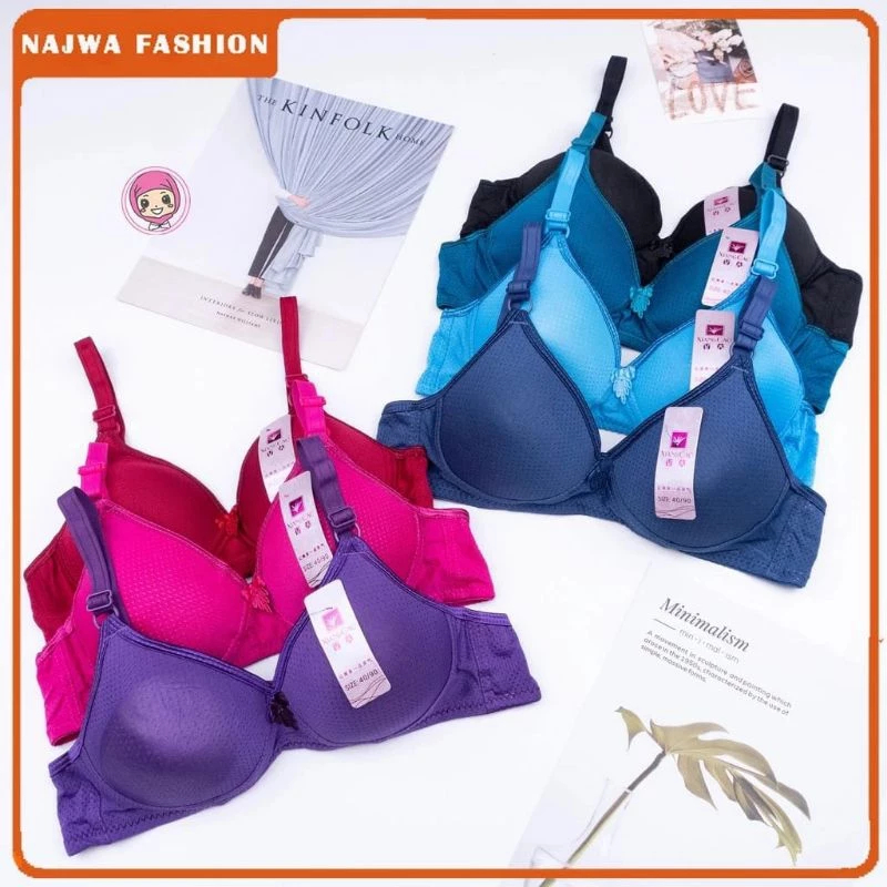 Bra Busa Tipis Tanpa Kawat / BH Busa Tanpa Kawat