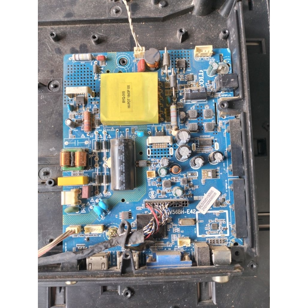 mb ori mainboard led tv polytron PLD32D1500/S PLD 32D1500/S