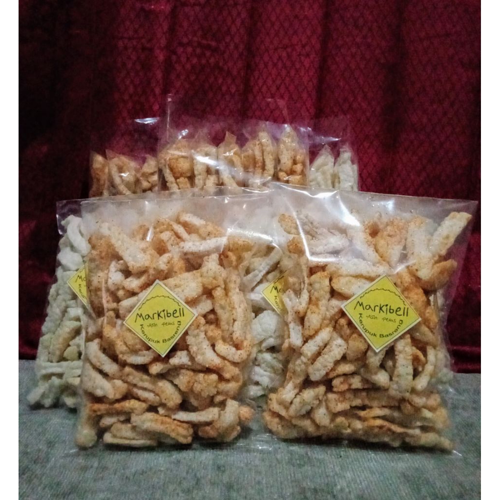 

kerupuk basreng asin/pedas 125 gr
