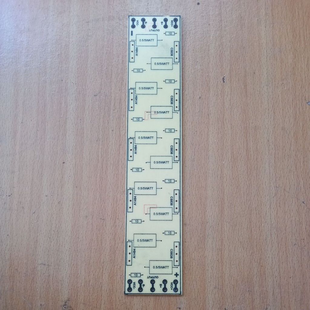 PCB sanken 5 set PCB tr sanken PCB semi fiber line sanken 5 pasang pcb transistor