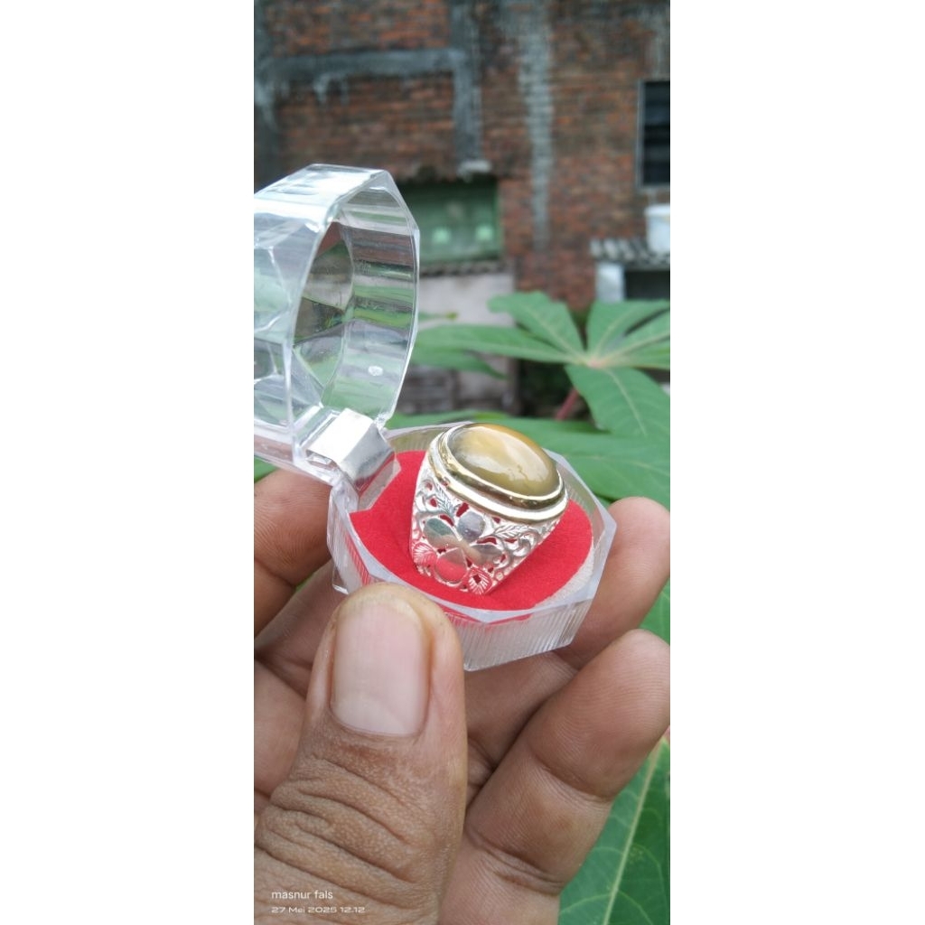 Cincin batu IDOCRASE SOLAR ACEH CHANGE COLOR original aceh