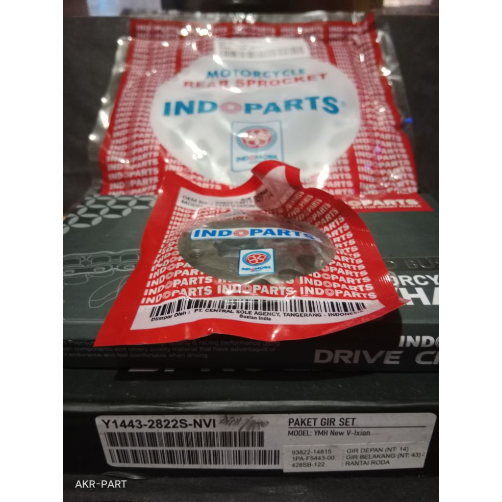 GEAR SET IPA VIXION NEW 100%ORIGINAL INDOPART