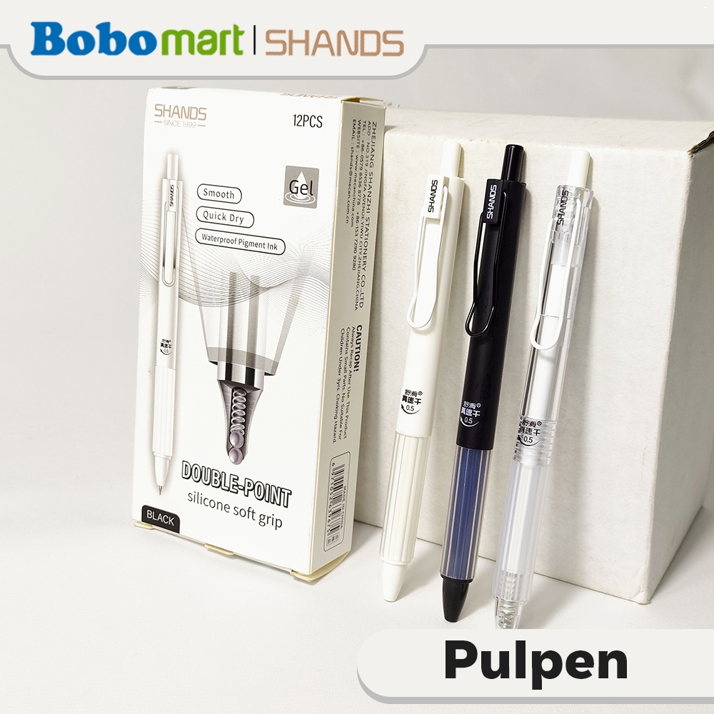 

BOBOMARTS SHANDS 1 PCS PULPEN CETEK GEL PEN GEL BOLPOIN GEL ALAT TULIS SEKOLAH ALAT TULIS MURAH PULPEN SEKOLAH S665