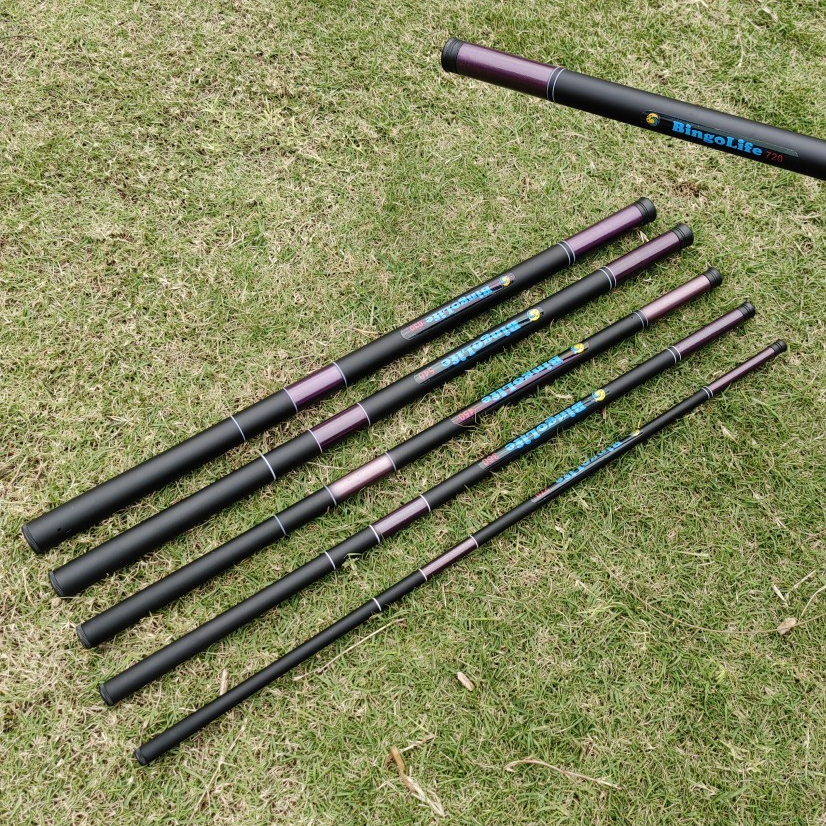 Bingolife Joran Pancing Tangan Joran Bagian Pendek Joran Pancing Joran Ikan Mas Crucian Joran Ikan M