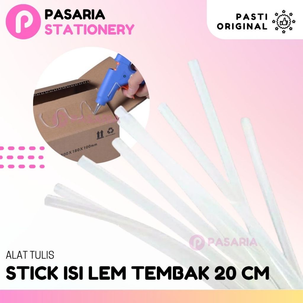 

Isi Lem Tembak Kecil 20cm Refill Stik/Stick Glue Gun Fire Lem Panjang 20 cm