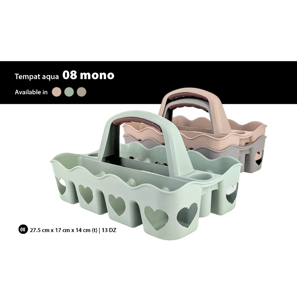 RAK AQUA GELAS / RAK AQUA BY ERIKO ISI 8 / GELAS AQUA 080 BY ERIKO / TEMPAT AIR AQUA GELAS