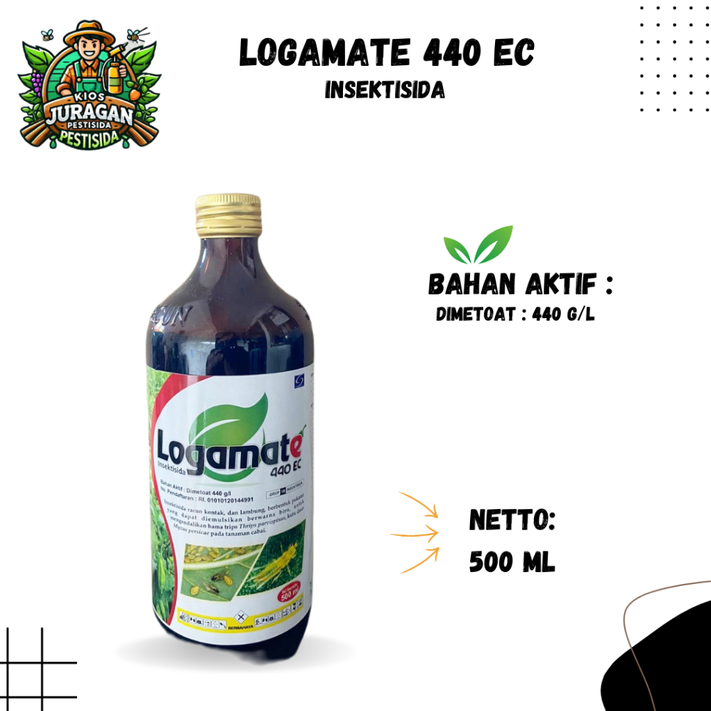 LOGAMATE 440EC 500ML INSEKTISIDA dimetoat