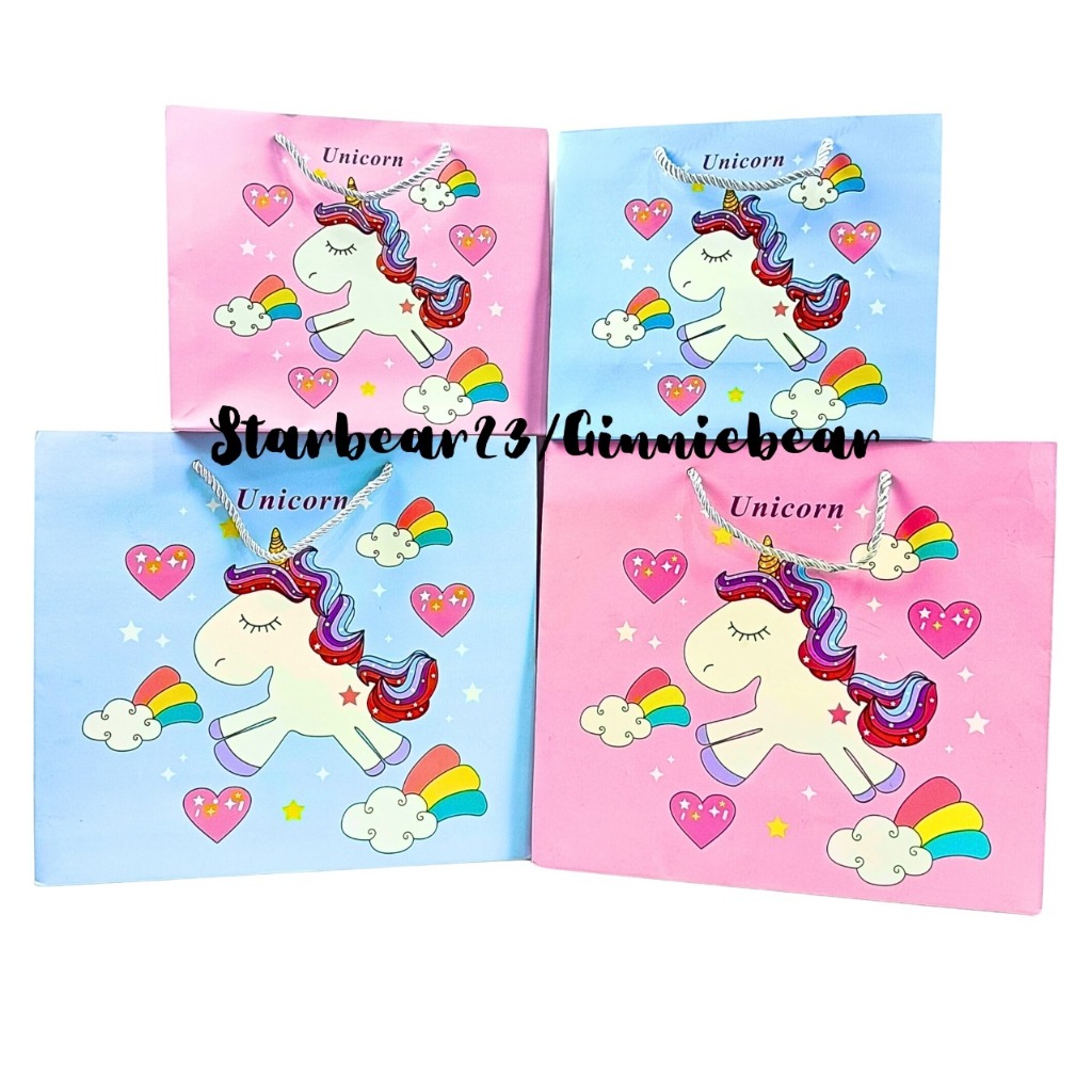 

Paperbag Unicorn Tanpa Pita Size Medium & Large