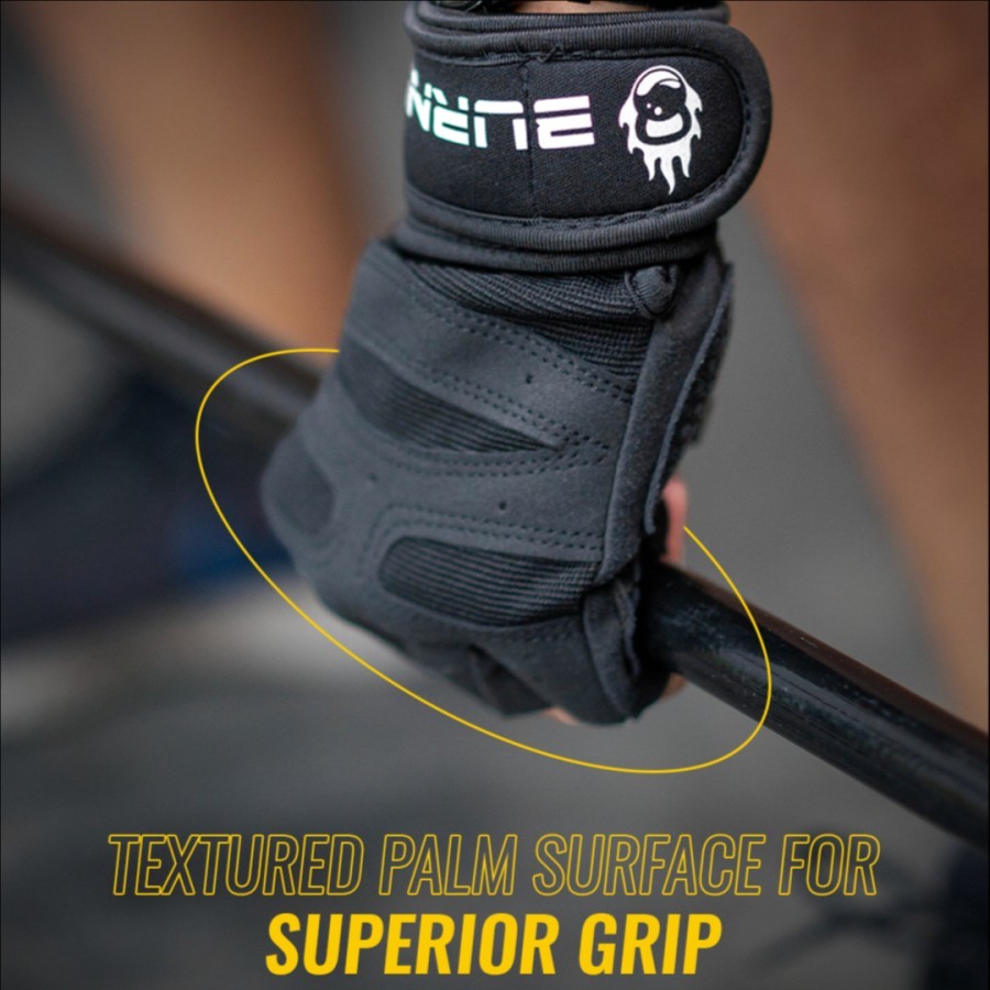 Burnlab Wrist Support Gym Gloves #4 [Khusus Sarms LGD MK677 dll]