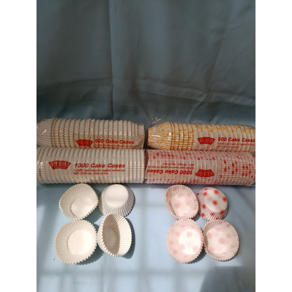 KLASSI/KERTAS CUP KUE/CUP KERTAS BOLU PENDEK/CUP KERTAS ISI 1000 PCS TERMURAH.