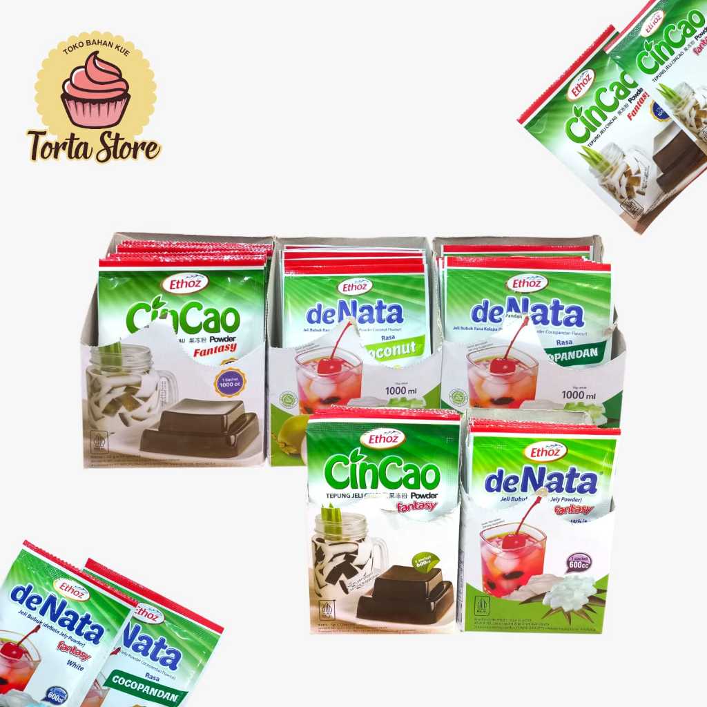 

Ethoz DeNata dan Cincao kemasan sachet 10gr & 15gr