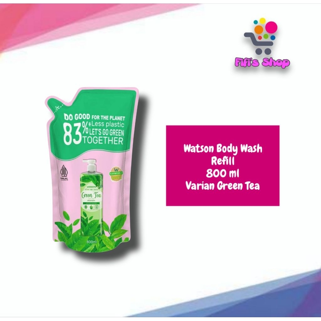 Watson Body Wash Sabun Mandi Cair 800 ml