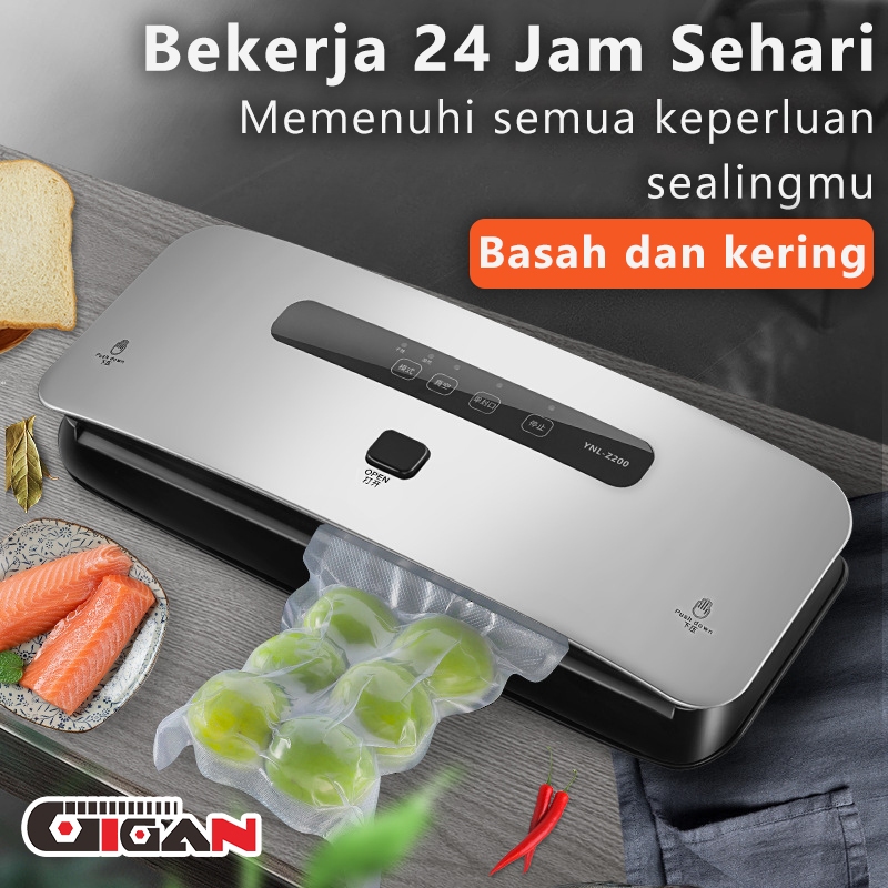 Mesin Vacuum Sealer Makanan / Alat Las Vakum Plastik Besar GIGAN
