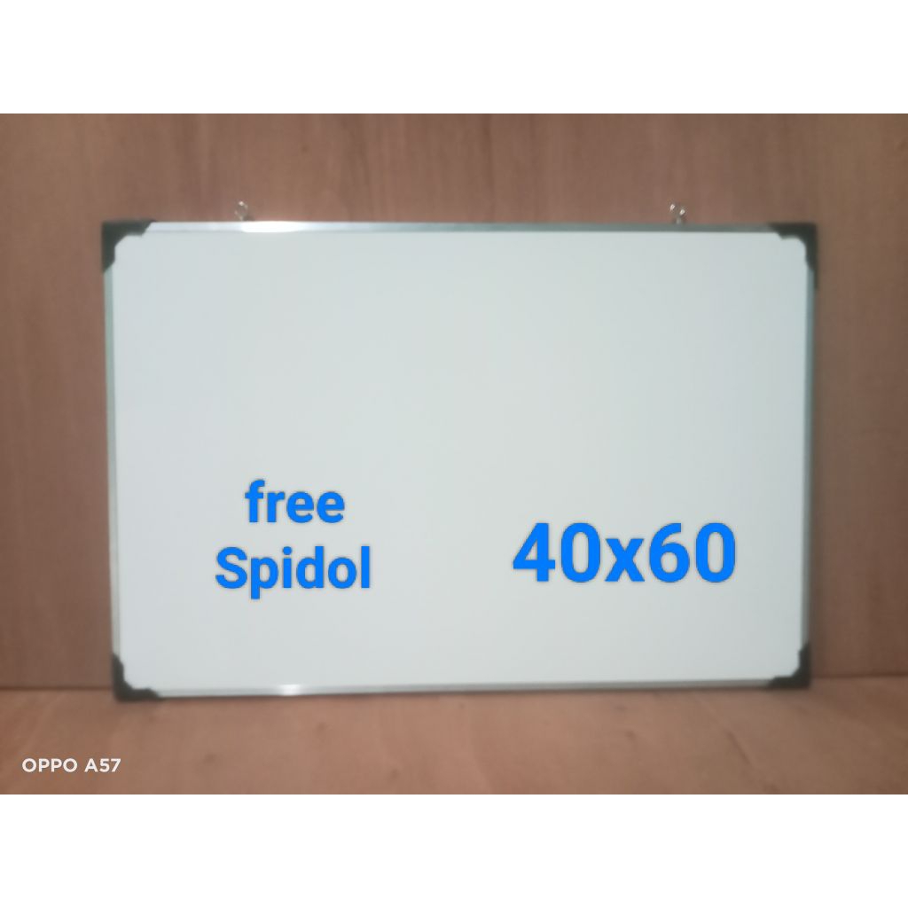 

papan tulis white board ukuran 40x60