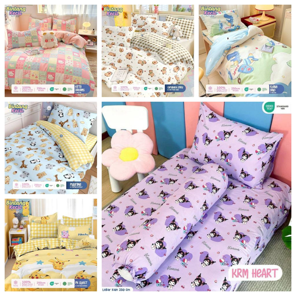 SPREI KATUN LOKAL | UK 90X20 | UK 100X200 | UK 120X200 | UK 160X200 | UK 180X200 | UK 200X200