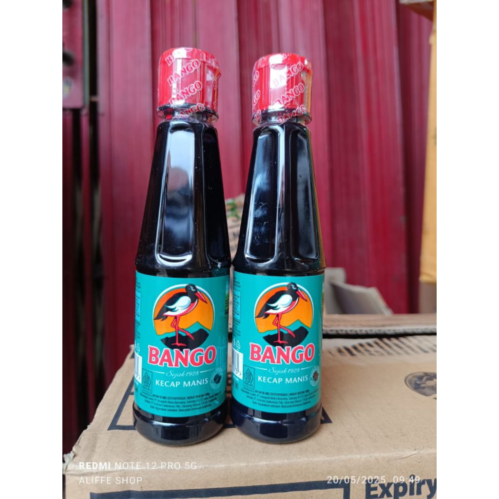 

Kecap Manis Bango Botol Uk 189gram