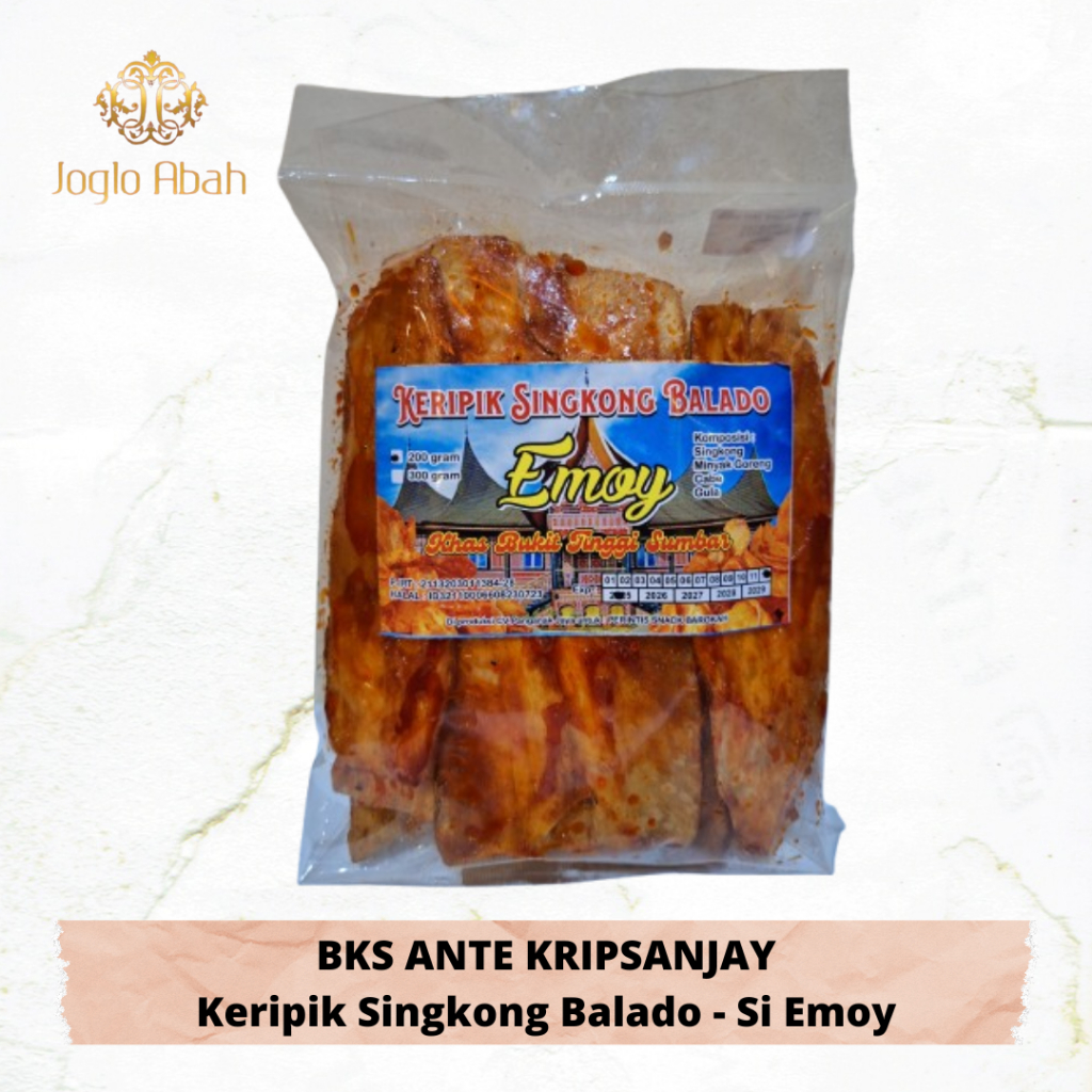 

BKS Ante Kripsanjay - Keripik Singkong Balado Emoy - Joglo Abah