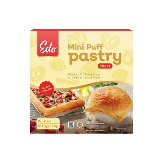 

EDO MINI PUFF PASTRY SHEET 375GR
