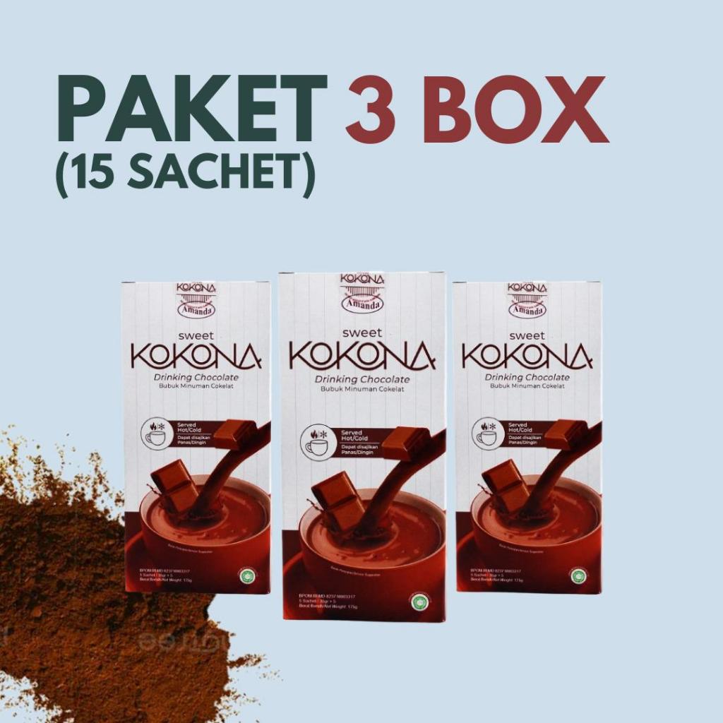 

Coklat Kereta Api - Sweet Kokona Minuman Cokelat 3 Box - Amanda