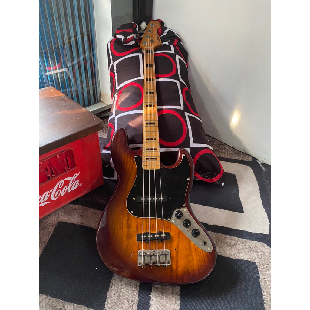 Bass Isuzu Jazz Bass 70s Original Made In Japan