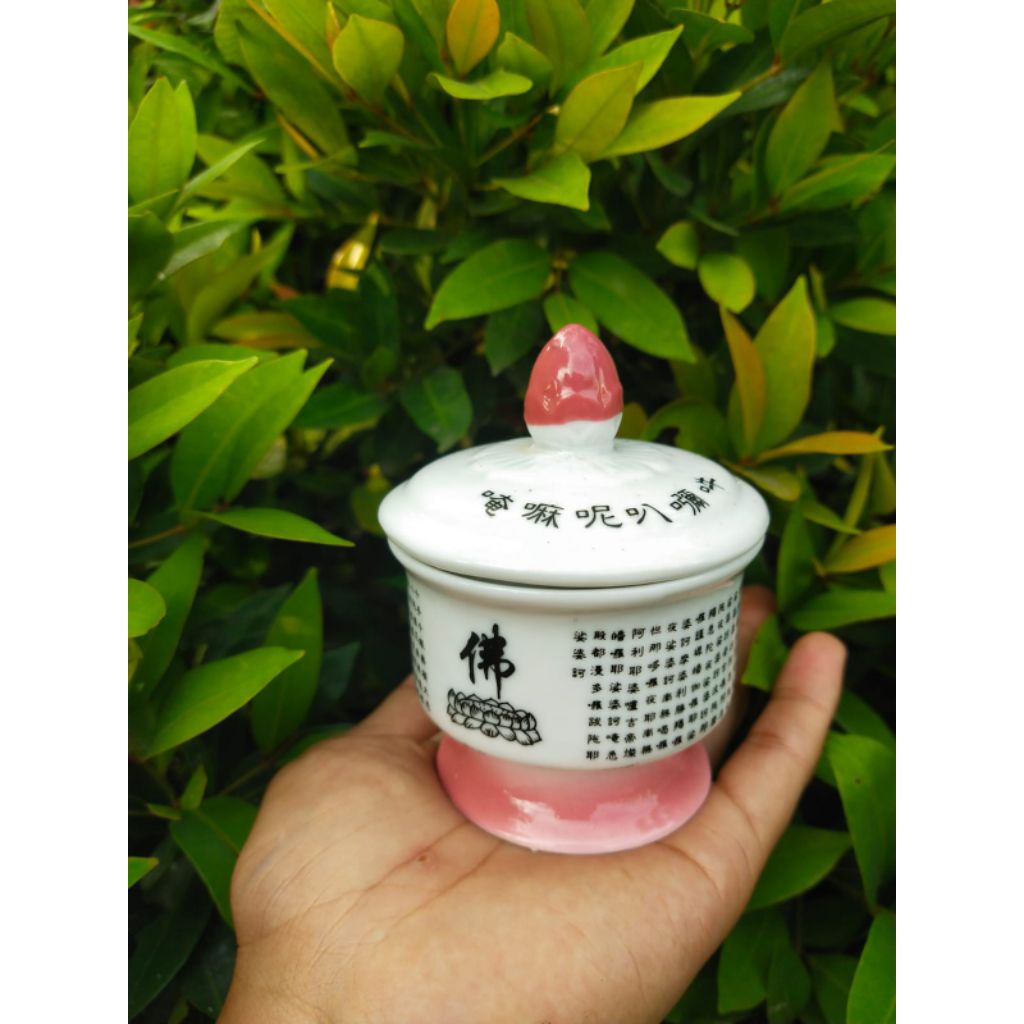 JUAL CANGKIR/GELAS ANTIK CHINA KWAN IM SEMBAHYANG