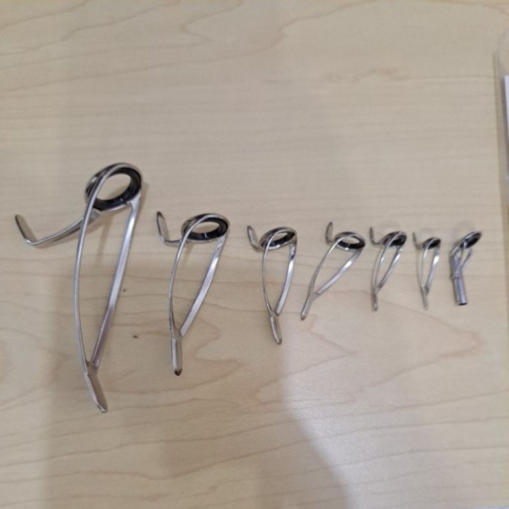 RING GUIDE LOW RIDER NON FUJI (6+1top) buat JORAN SURF ATAU CUSTOM BAWALAN