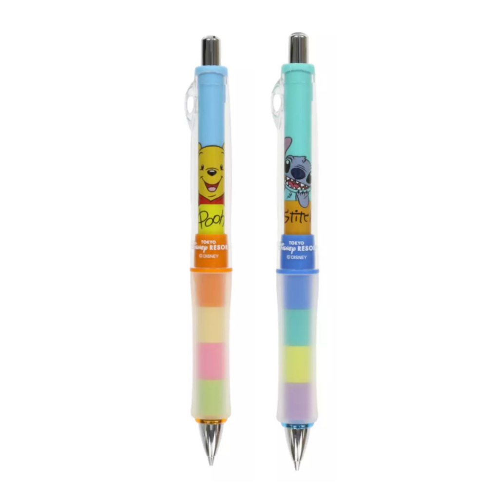 

Pilot Dr. Grip Play Border Disney Tokyo Resort Pooh Stitch Mechanical Pencil 0.5mm Limited Edition