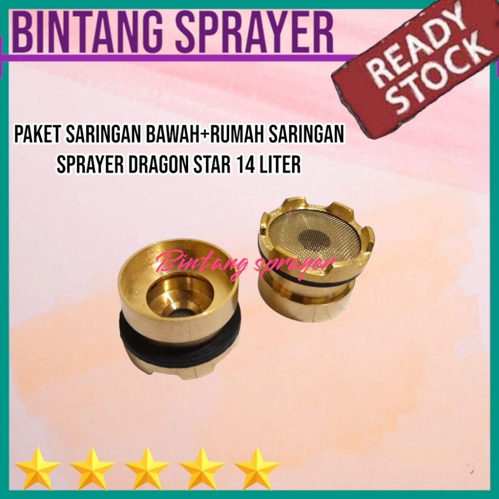 Saringan sprayer manual dragon star+Dudukan sprayer dragon manul 14 liter sprayer dragon star+tempat