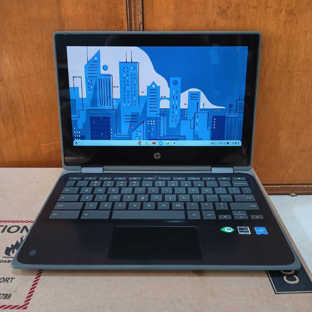 READYSTOCK Hp Chromebook X360 11 G3 EE, Celeron-N4020, #TC, 4/32GB, Greay
