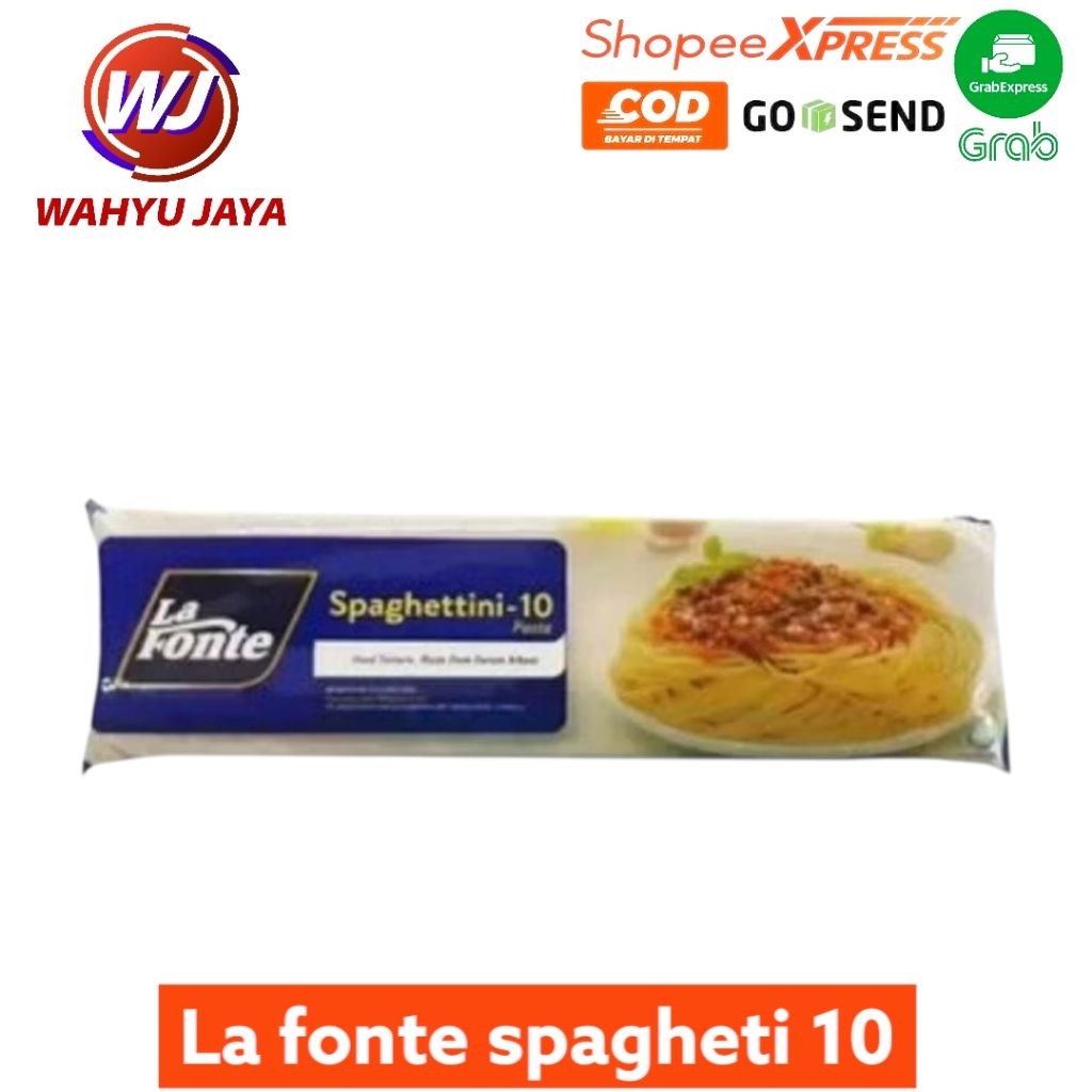 

Lafonte spaghetti no 10 450gram