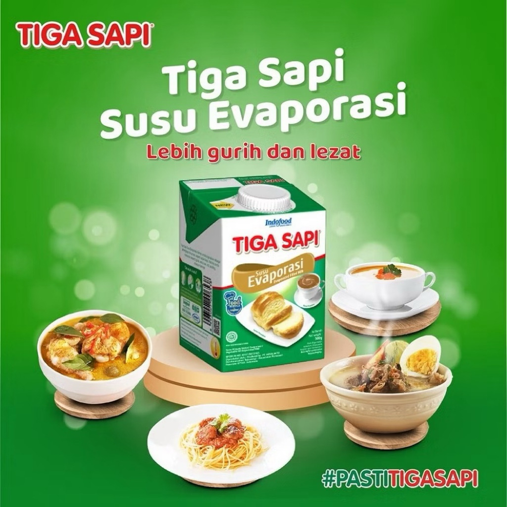 

TIGA SAPI SUSU EVAPORASI 500gr